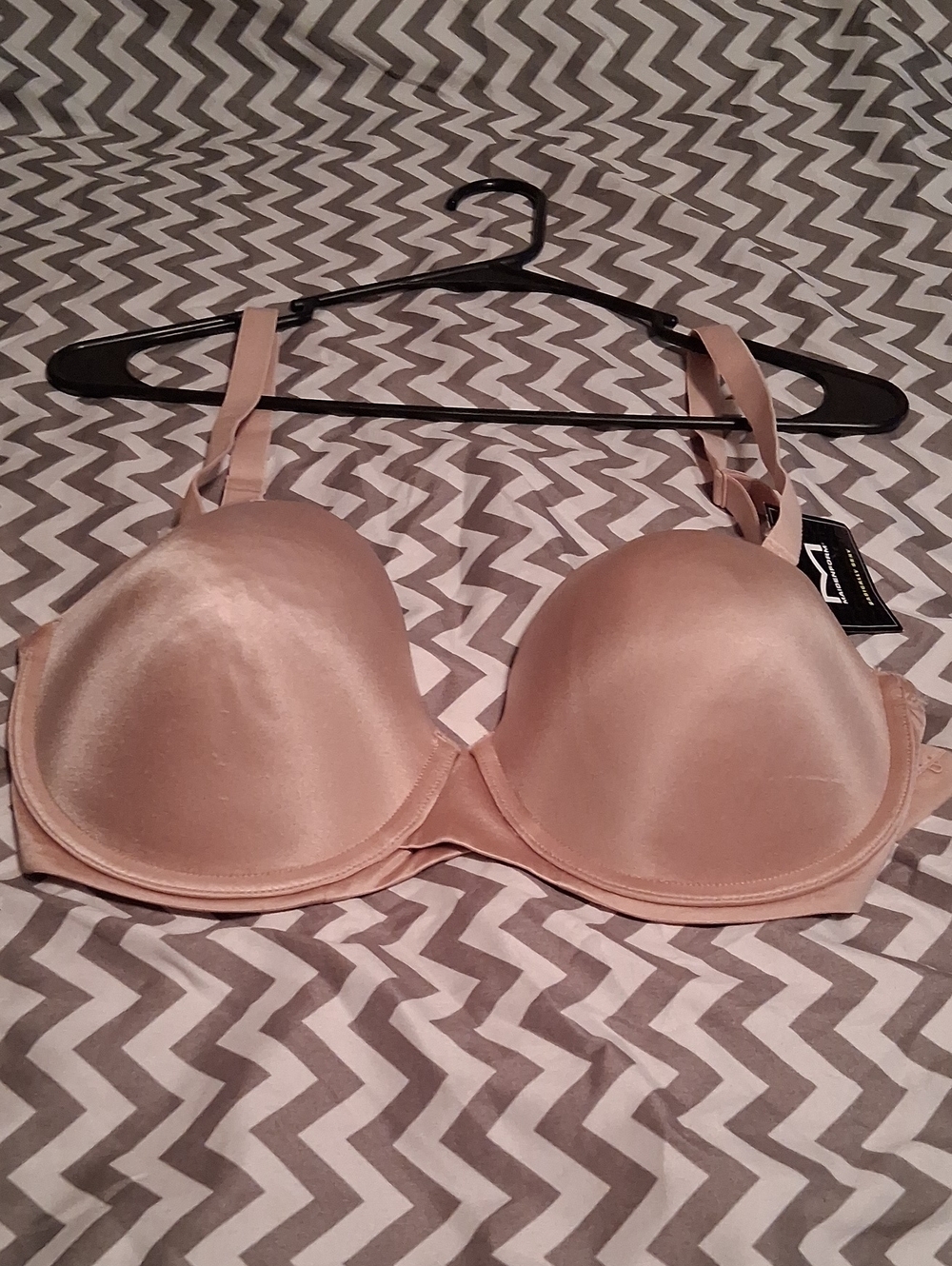 Maidenform Nude Satin T-Shirt Bra